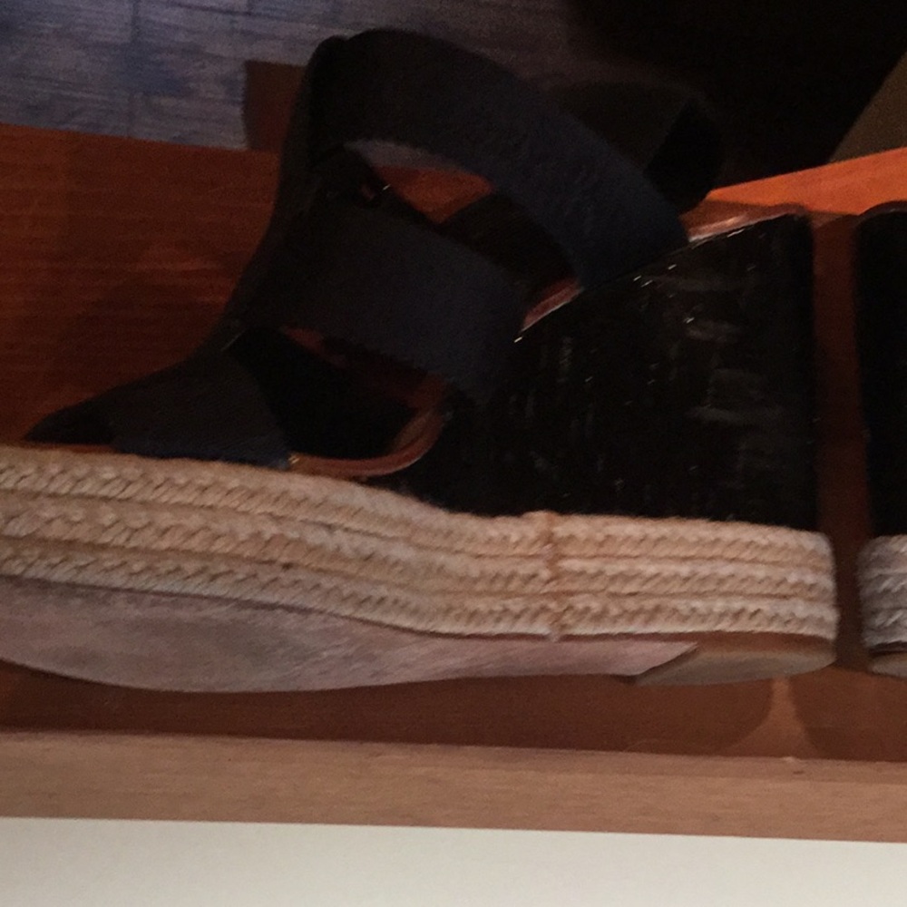 Coach High wedge heel sandal brunch chic travel mother day brunch shopping walk - Picture 9 of 13